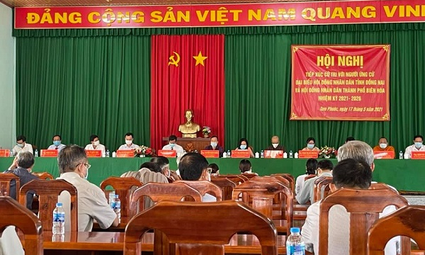 TP. Biên Hòa (Đồng Nai): Tạo mọi điều kiện thuận lợi cho người ứng cử đại biểu HĐND thành phố nhiệm kỳ 2021-2026