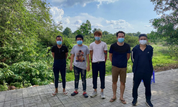 Tây Ninh:  Phát hiện 5 người luồn rừng nhập cảnh trái phép