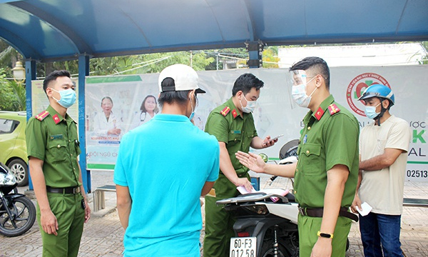Ra đường tập thể dục, gần 20 người ở Đồng Nai bị phạt
