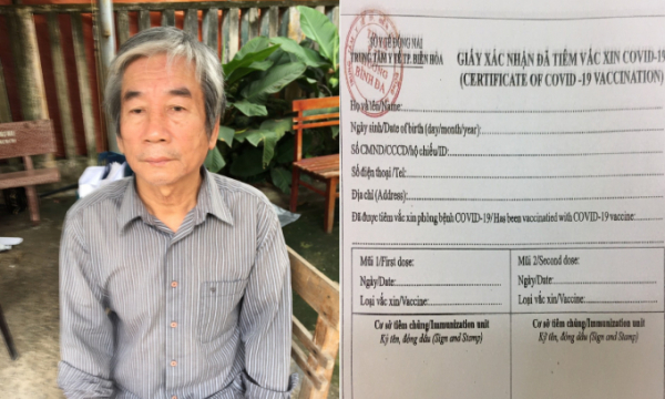 Đồng Nai: Chủ tiệm photocopy làm giả giấy chứng nhận đã tiêm vắc xin Covid-19