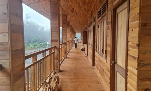 Không thể biện giải việc xây dựng trạm bảo vệ rừng bằng toàn gỗ ở Đắk Nông