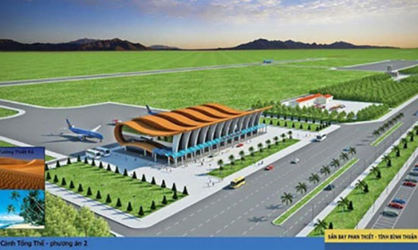 Điều chỉnh dự án sân bay Phan Thiết tổng mức đầu tư hơn 3.800 tỉ đồng