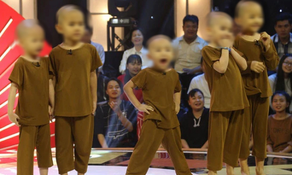 Ba chú tiểu tham gia 'Thách thức danh hài' là con của ni cô ở Tịnh Thất Bồng Lai