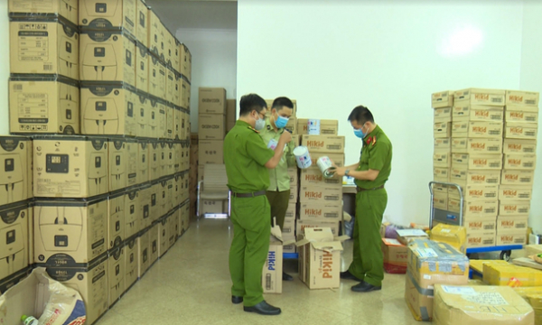 Phát hiện hàng nghìn hộp sữa Hàn Quốc nghi nhập lậu có giá trị hàng tỷ đồng