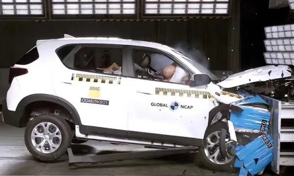 Kia Sonet thế hệ mới chỉ đạt 1 sao trong thử nghiệm an toàn