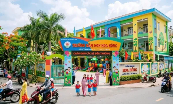 TP HCM: Gói thầu Trường Mầm non Hoa Hồng về tay Dịch vụ công ích quận 7