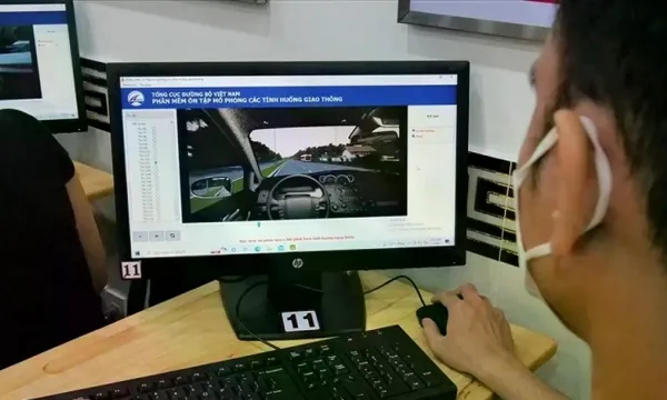 Chính thức bỏ phần sát hạch lái xe mô phỏng từ 1/7/2026