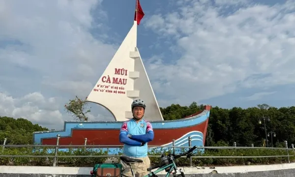16 ngày đạp xe gần 1.300 km xuyên miền Tây của nam phượt thủ Hà Nội