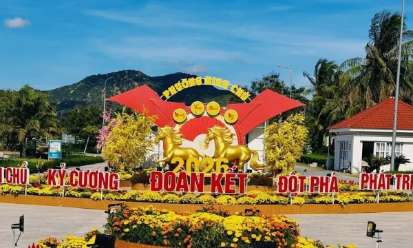 Gói thầu chỉnh trang đô thị tại phường Ninh Chử tiết kiệm ngân sách 7,2%
