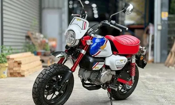 Cận cảnh Honda Monkey FTR - xe máy 'khỉ con' giá hơn 100 triệu tại Việt Nam