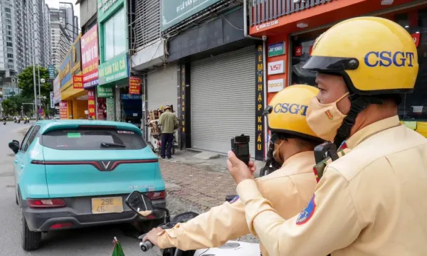 Camera nghiệp vụ giúp Hà Nội xử lý vi phạm giao thông nhanh chóng
