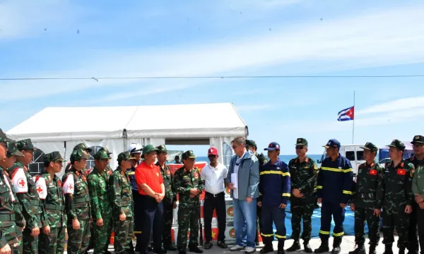 Đoàn Việt Nam kết thúc hoạt động khắc phục hậu quả động đất tại Venezuela