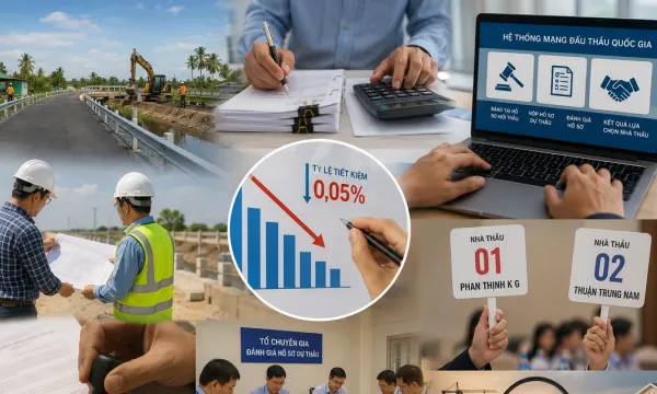 An Giang: Gói thầu 14,6 tỷ đồng, nhà thầu trúng sau khi đối thủ không làm rõ hồ sơ