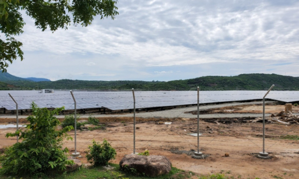 Dự án điện mặt trời ở Ninh Thuận vi phạm công trình thủy lợi