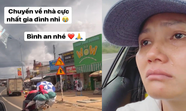 Hoa hậu H'Hen Niê bật khóc khi thấy nhiều người đi bộ, chạy xe máy về quê tránh dịch