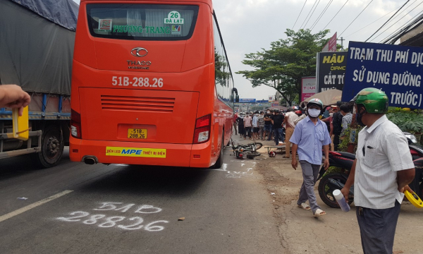 Đồng Nai: Va chạm với xe khách Phương Trang một học sinh tử vong