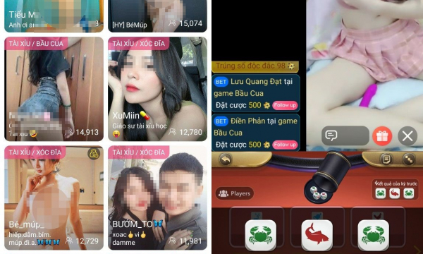 Biến tướng trong thế giới livestream - Kỳ 1: Từ streamer đến idol app khiêu dâm, cờ bạc trá hình