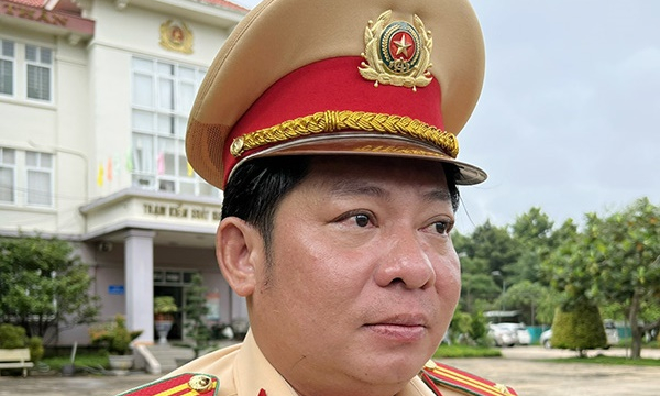 Điều động Trạm trưởng Trạm Cảnh sát giao thông Suối Tre về Phòng Cảnh sát cơ động