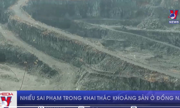 Nhiều sai phạm trong khai thác khoáng sản ở Đồng Nai