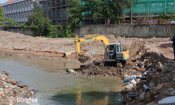 Đẩy nhanh tiến độ 2 dự án chống ngập tại TP.Biên Hòa