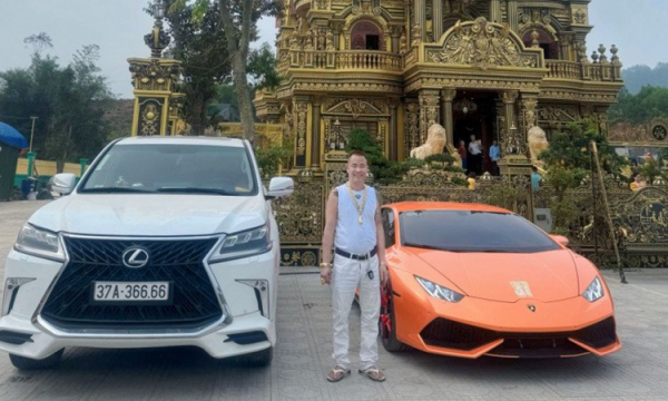 Lamborghini Huracan LP610-4 của 'đại gia đồng nát' gắn biển số siêu VIP 37A-366.66