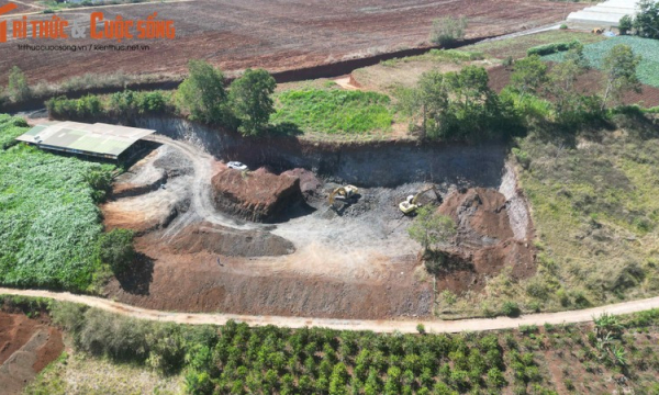 Lâm Đồng: Yêu cầu làm rõ thông tin nhiều ngọn đồi bị đào đất đi bán