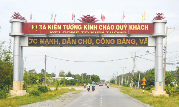 Long An: TX Kiến Tường chọn Cty Tài Anh Trí thi công gói thầu hơn 3,7 tỷ