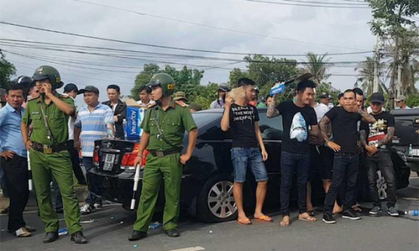 Ngày mai xét xử nhóm Giang '36' vây xe ô tô công an Đồng Nai