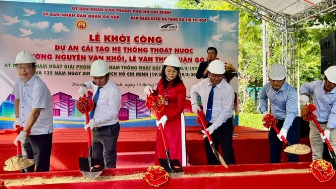 352 tỷ đồng xây dựng hệ thống thoát nước đường Nguyễn Văn Khối (quận Gò Vấp)