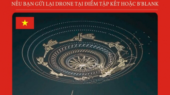 B’Blank Cafe Bistro kêu gọi trả drone cho BTC gửi tặng một phần nước