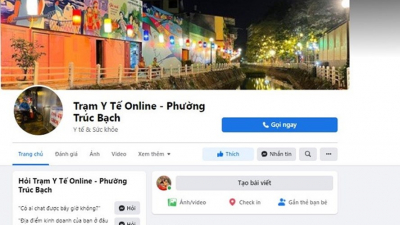Hà Nội triển khai mô hình trạm y tế online tiếp nhận thông tin qua Facebook
