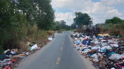 Tăng Nhơn Phú A (TP Thủ Đức): Làm đường chỉ để chứa rác?