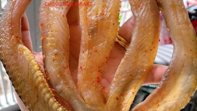 Khô cá lóc, món ăn đậm vị của người miền Tây