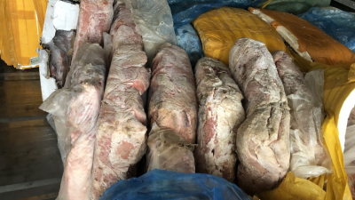 10 tấn thịt, nội tạng động vật không rõ nguồn gốc chuẩn bị lên bàn nhậu