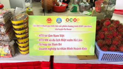 Gần 280 sản phẩm OCOP của Lâm Đồng được cập nhật trên các trang thương mại điện tử
