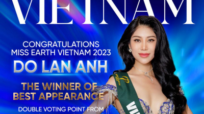 Miss Earth 2023: Hoa hậu Đỗ Lan Anh là thí sinh xuất sắc chiến thắng tại giải thưởng Best Appearance