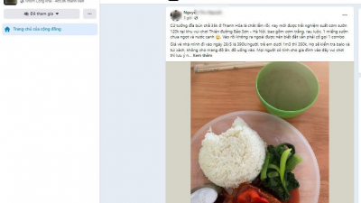 Đĩa cơm sườn 120 nghìn đồng tại Thiên đường Bảo Sơn làm nóng mạng xã hội facebook