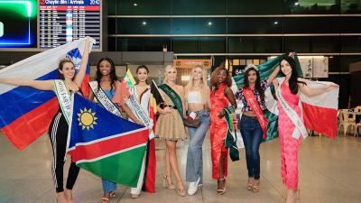 Dàn thí sinh từ khắp nơi trên thế giới đổ về Việt Nam chuẩn bị cho cuộc đua sắc đẹp Miss Earth 2023