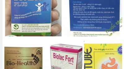 Bộ Y tế thu hồi hiệu lực công bố 12 sản phẩm thực phẩm bảo vệ sức khỏe