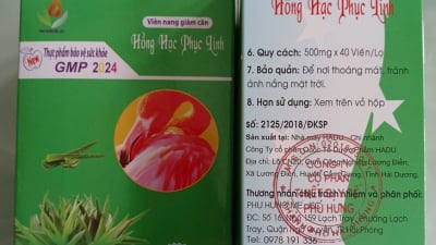 Viên giảm cân chứa chất cấm, nhãn mác giả? Nhà máy và công ty phân phối đồng loạt “phủi tay”