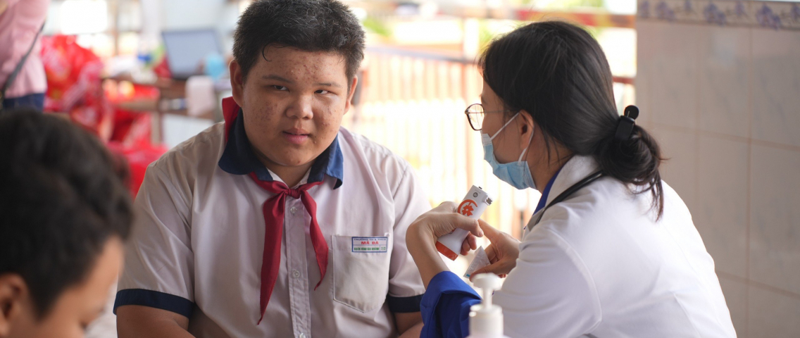 Đồng Nai: Khám chữa bệnh miễn phí cho 300 em học sinh ở xã Mã Đà