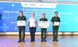 Ra mắt Trung tâm Huấn luyện Cấp cứu chấn thương quốc tế (ITLS) đầu tiên tại Việt Nam