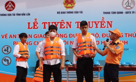 Đắk Lắk: Tuyên truyền an toàn giao thông đường bộ, đường thủy cho giáo viên, học sinh