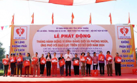 Bình Thuận: Phát động tháng hành động vì bình đẳng giới và phòng ngừa, ứng phó với bạo lực trên cơ sở giới