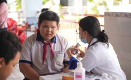 Đồng Nai: Khám chữa bệnh miễn phí cho 300 em học sinh ở xã Mã Đà