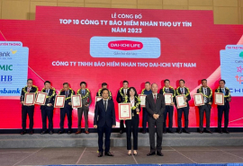 Dai-ichi Life Việt Nam đạt danh hiệu ‘Top 10 Công ty Bảo hiểm Nhân thọ Uy tín’ 2 năm liên tiếp 2022-2023