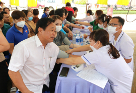 Bình Phước tổ chức hiến máu nhân đạo đợt 3 năm 2023