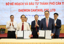 TP Cần Thơ và Tập đoàn Daewon Cantavil Pte  ký kết bản ghi nhớ về triển khai các dự án