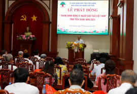 Tiền Giang: Phát động tháng hành động vì người cao tuổi Việt Nam năm 2023