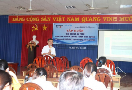 Tây Ninh: Tập huấn tiêm chủng an toàn cho cán bộ y tế